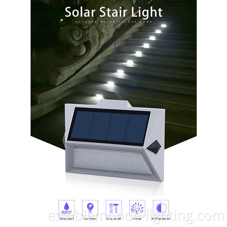 Garden Solar Wall Light